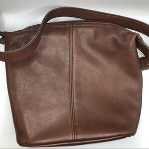 Vintage Coach Mahogany Brown Soho Mini Bucket Hobo